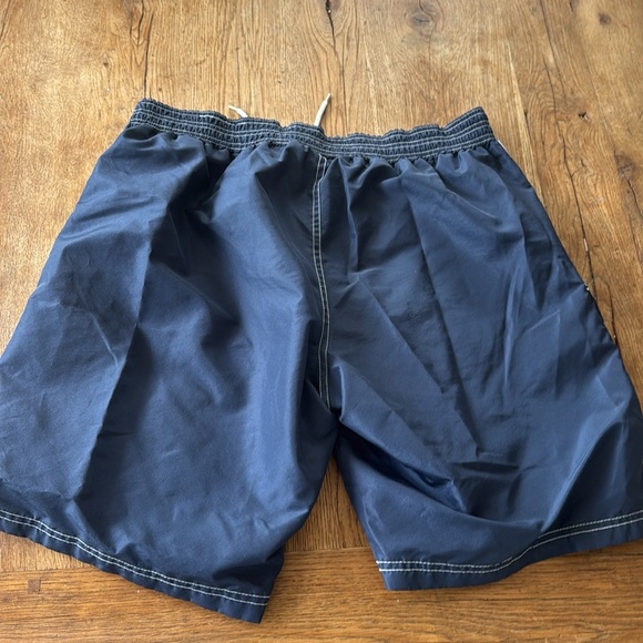 NY Yankee Men's Bathing Swim Trunks Blue Gray Sz L - Picture 4 of 6